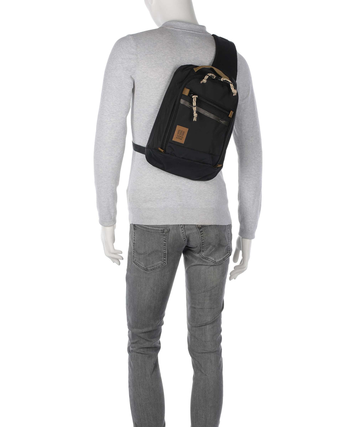 Topo Designs Mountain Sling bag forest/bone white