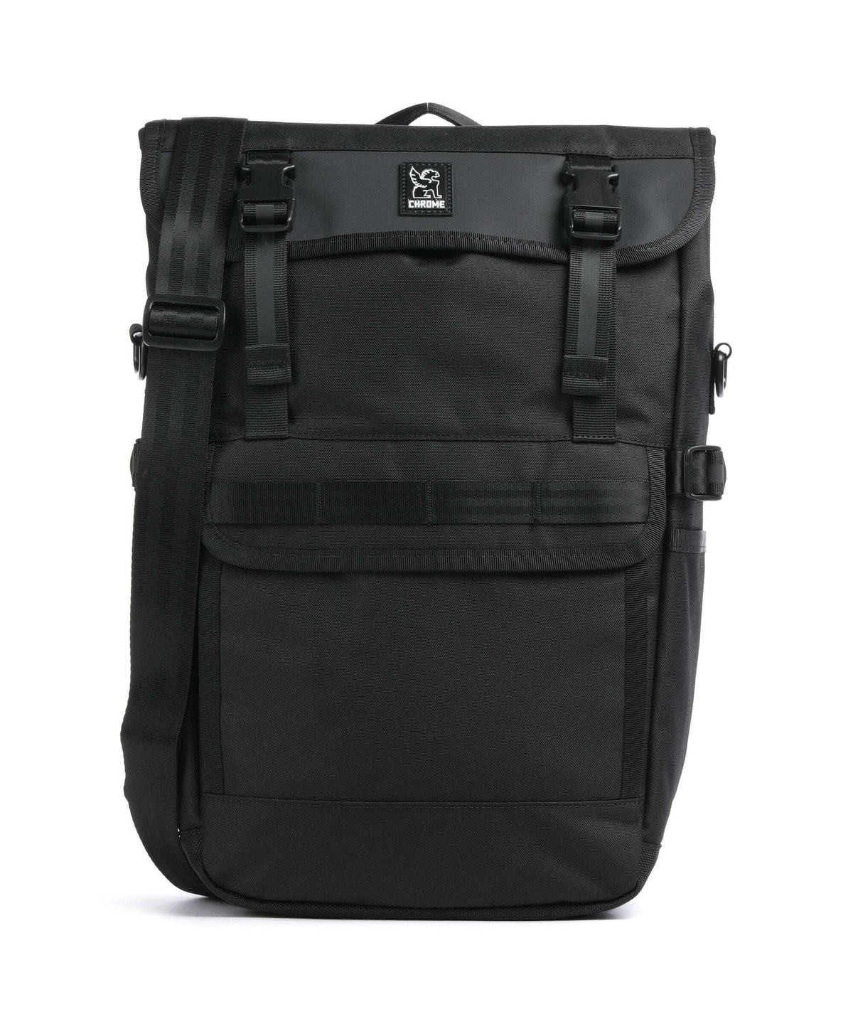 Chrome Holman Pannier Bike pannier black