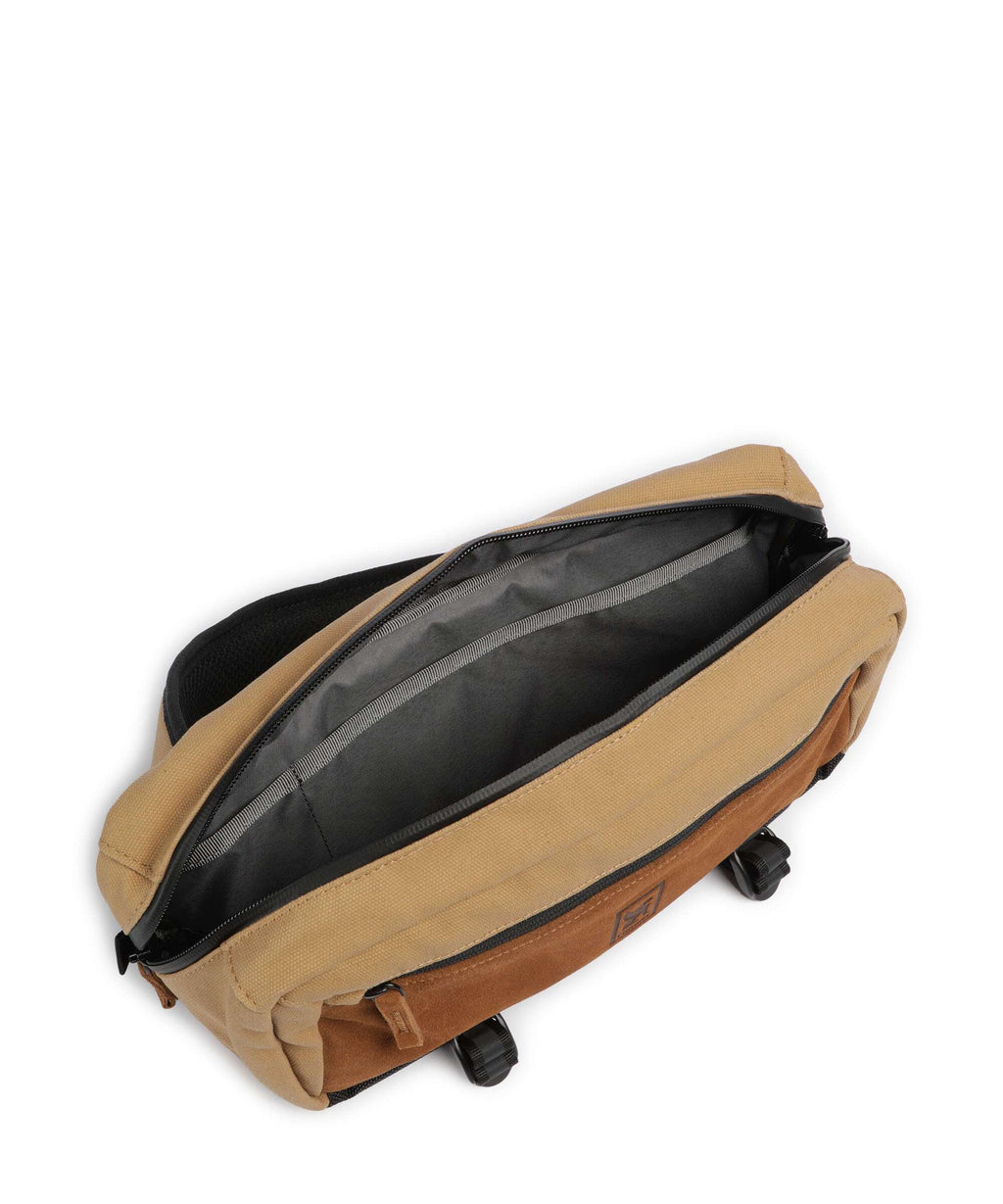 Chrome Kadet Mini Suede Sling bag heritage