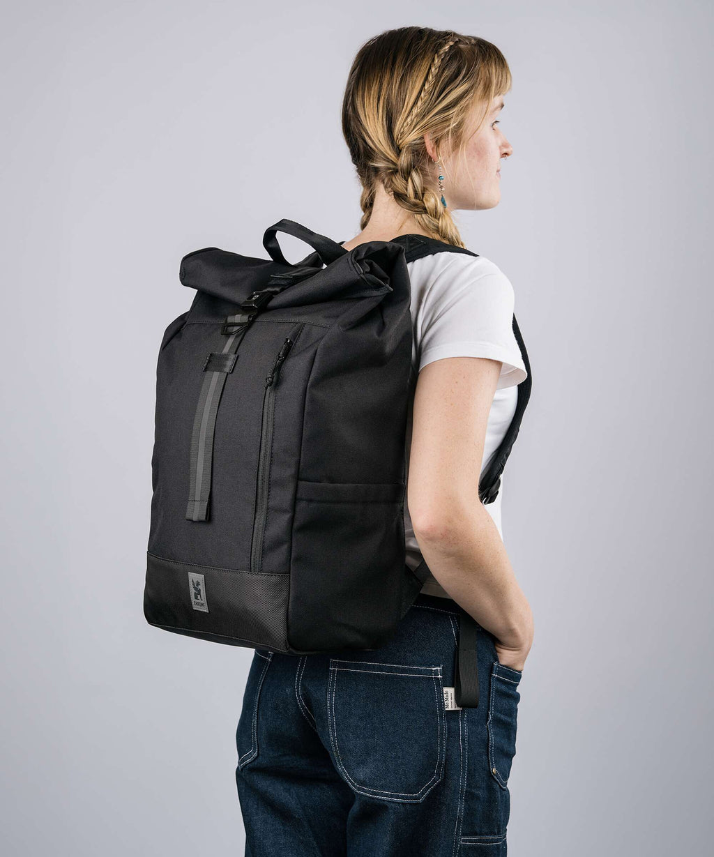 Chrome Initiate 26 Rolltop backpack black