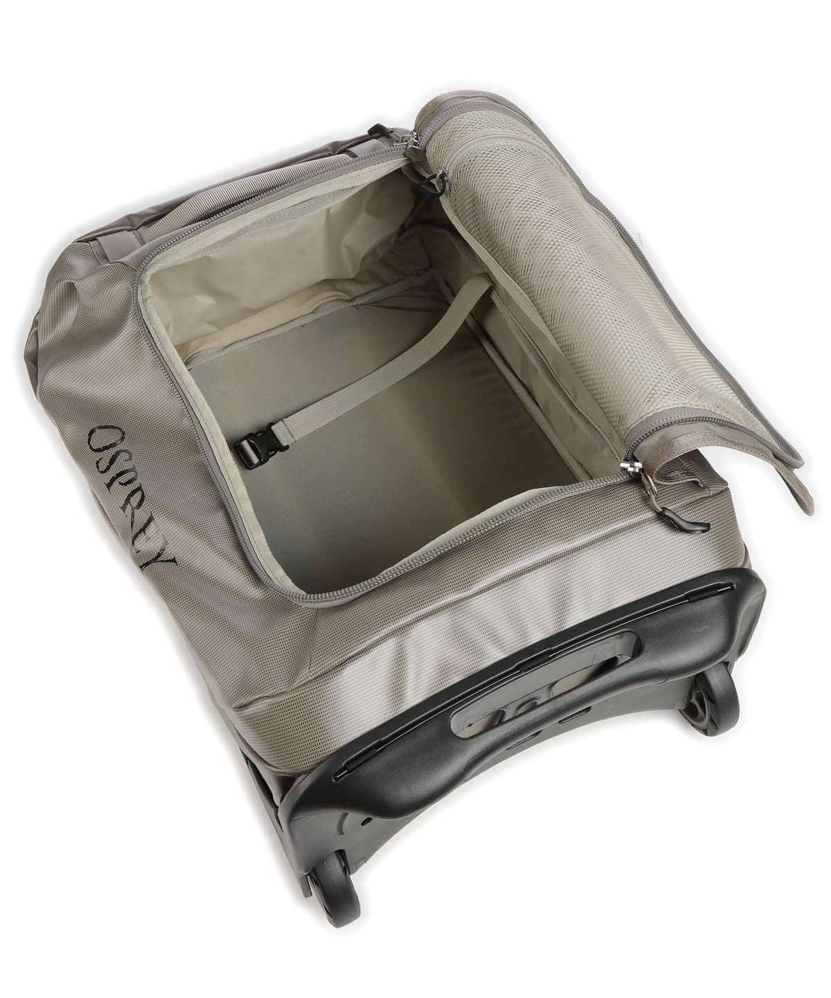 Osprey Rolling Transporter 40 Travel bag with wheels tan concrete