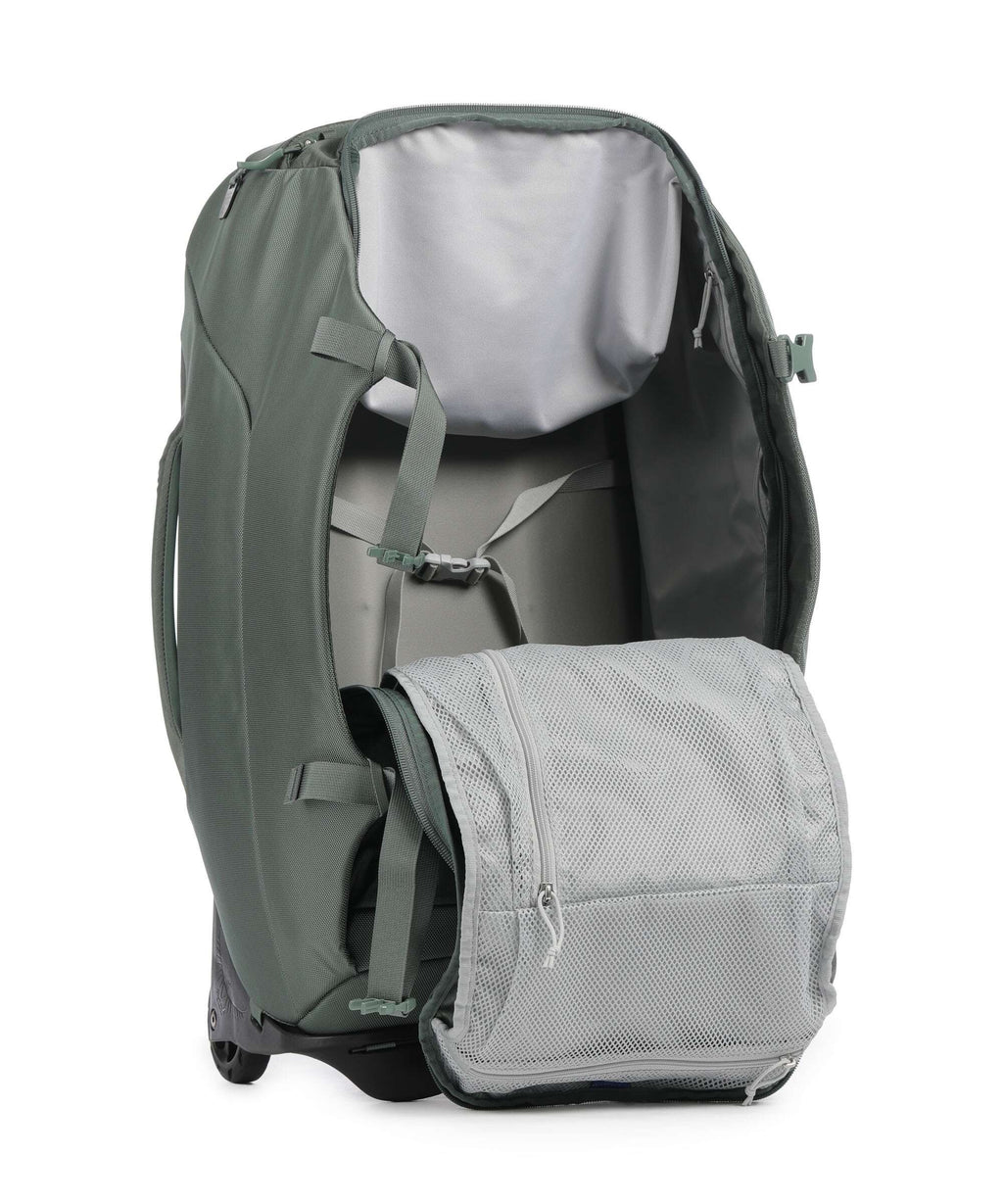 Osprey Sojourn 60 Backpack with wheels koseret green