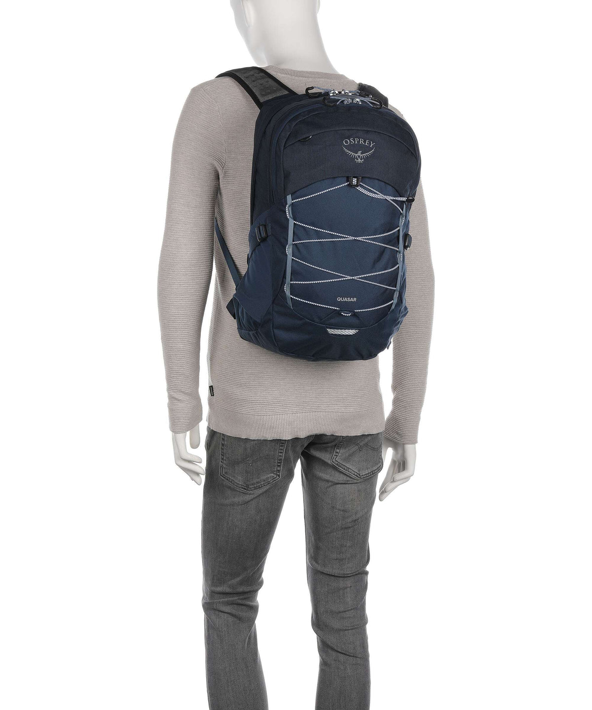 Osprey Quasar Backpack cascade blue/coal grey heather