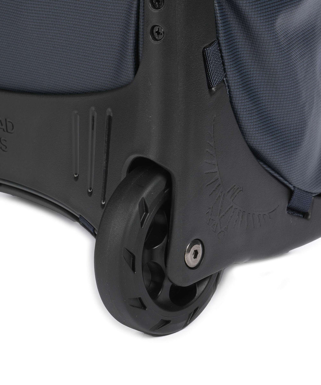 Osprey Transporter Carry-On Travel bag with wheels blue flame/scoria blue