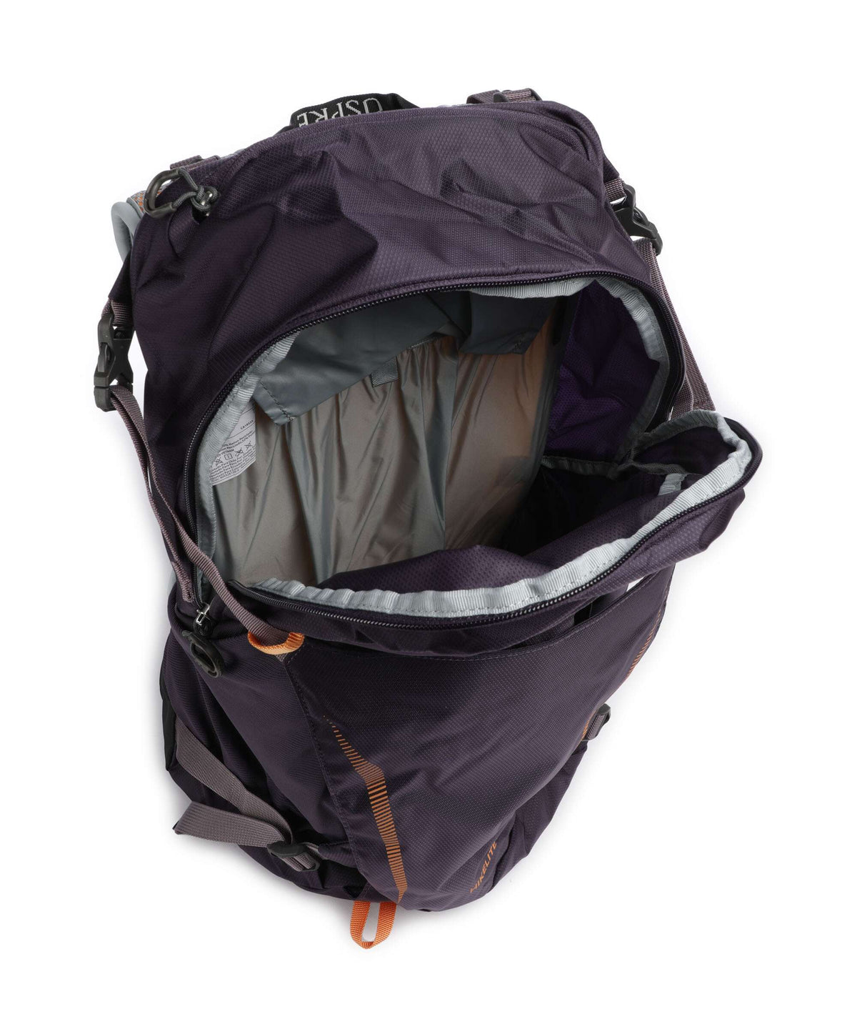 Osprey Hikelite 26 Hiking backpack purple ink/purple dusk/cheddar orange