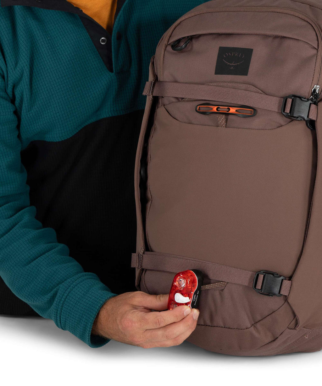 Osprey Metron 24 Hiking backpack magma brown/goby orange