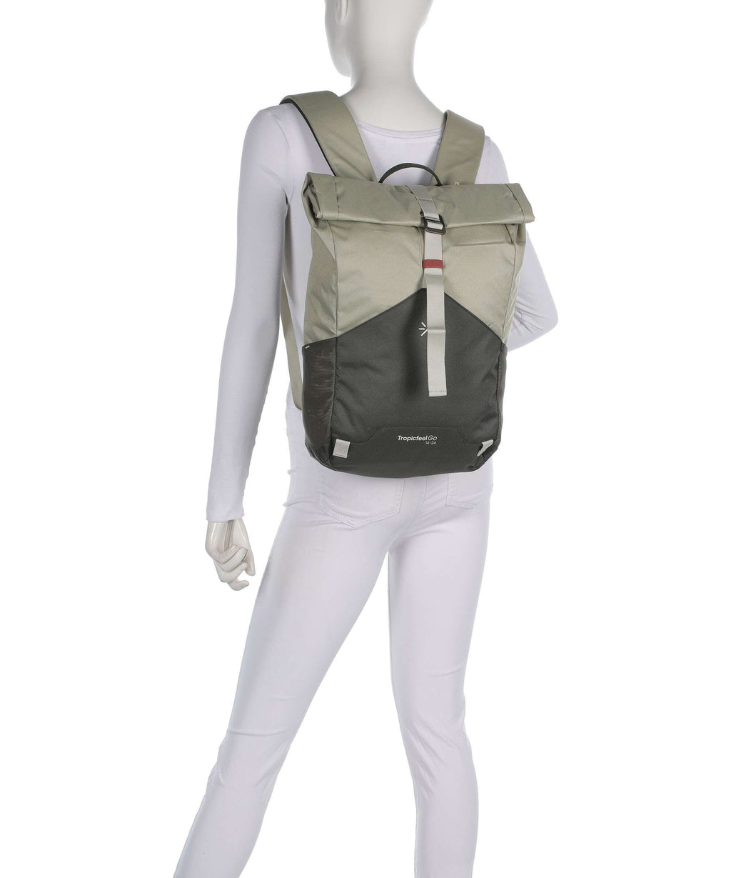 Tropicfeel Roll Go Rolltop backpack elm green