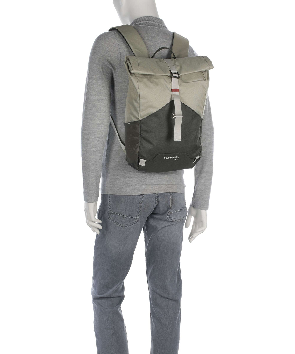 Tropicfeel Roll Go Rolltop backpack elm green