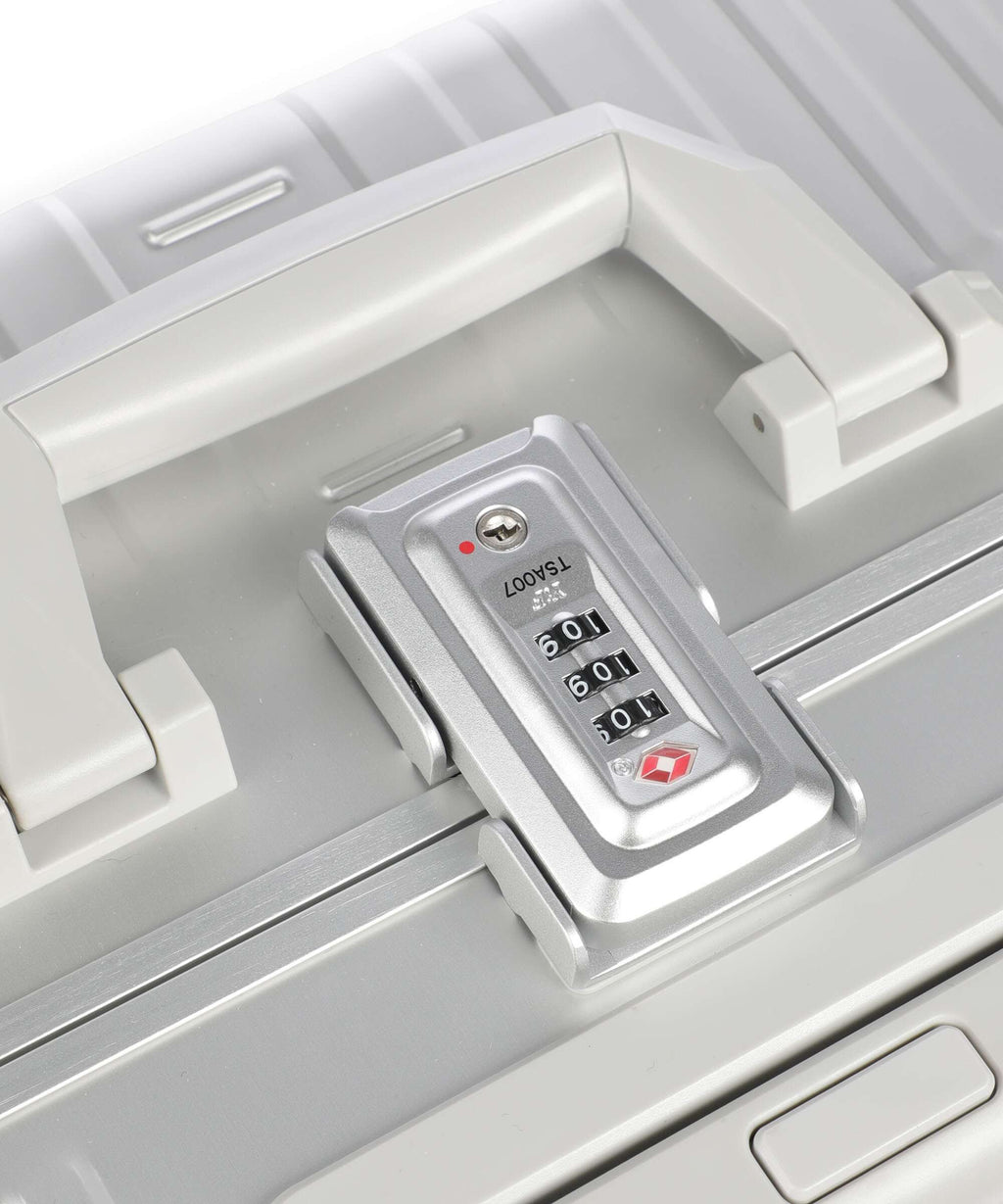 Aleon 17 Rolling briefcase platinum