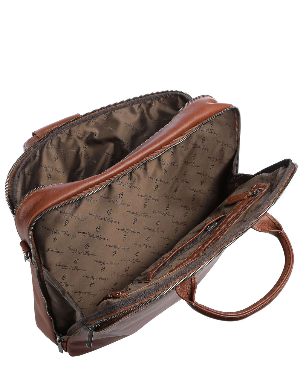 Castelijn & Beerens Firenze Briefcase light brown