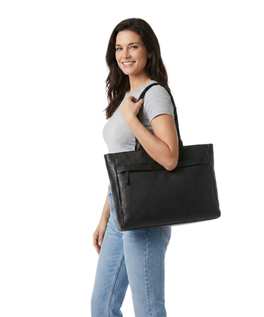 Castelijn & Beerens Onyx Anna Tote bag black