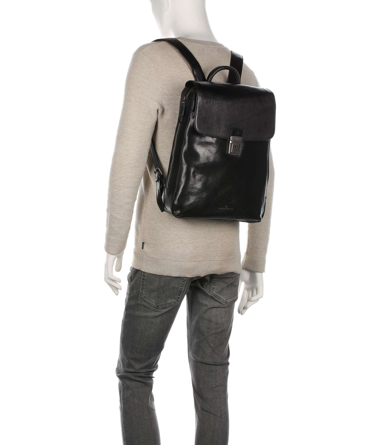 Castelijn & Beerens Gaucho Guus Backpack black
