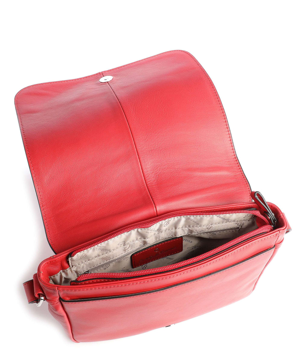 Castelijn & Beerens Babette Nappa Crossbody bag red
