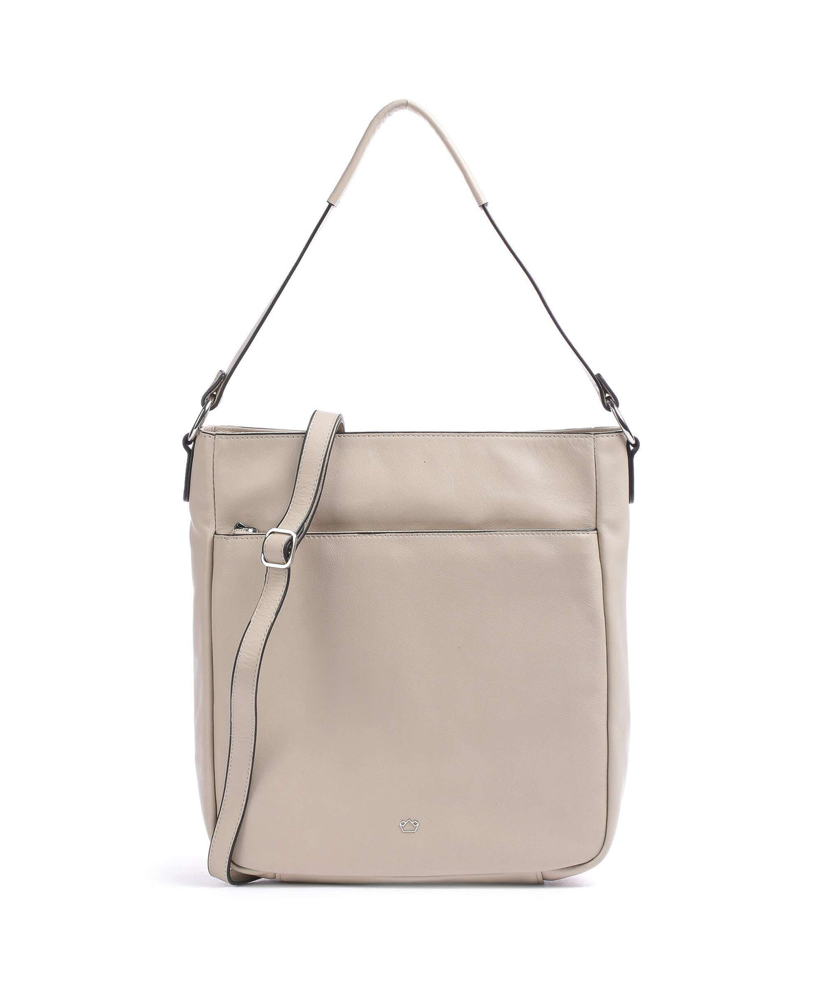 Castelijn & Beerens Babette Nappa Hobo bag beige