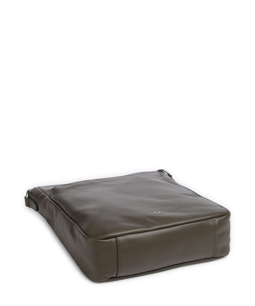 Castelijn & Beerens Babette Nappa Hobo bag dark military