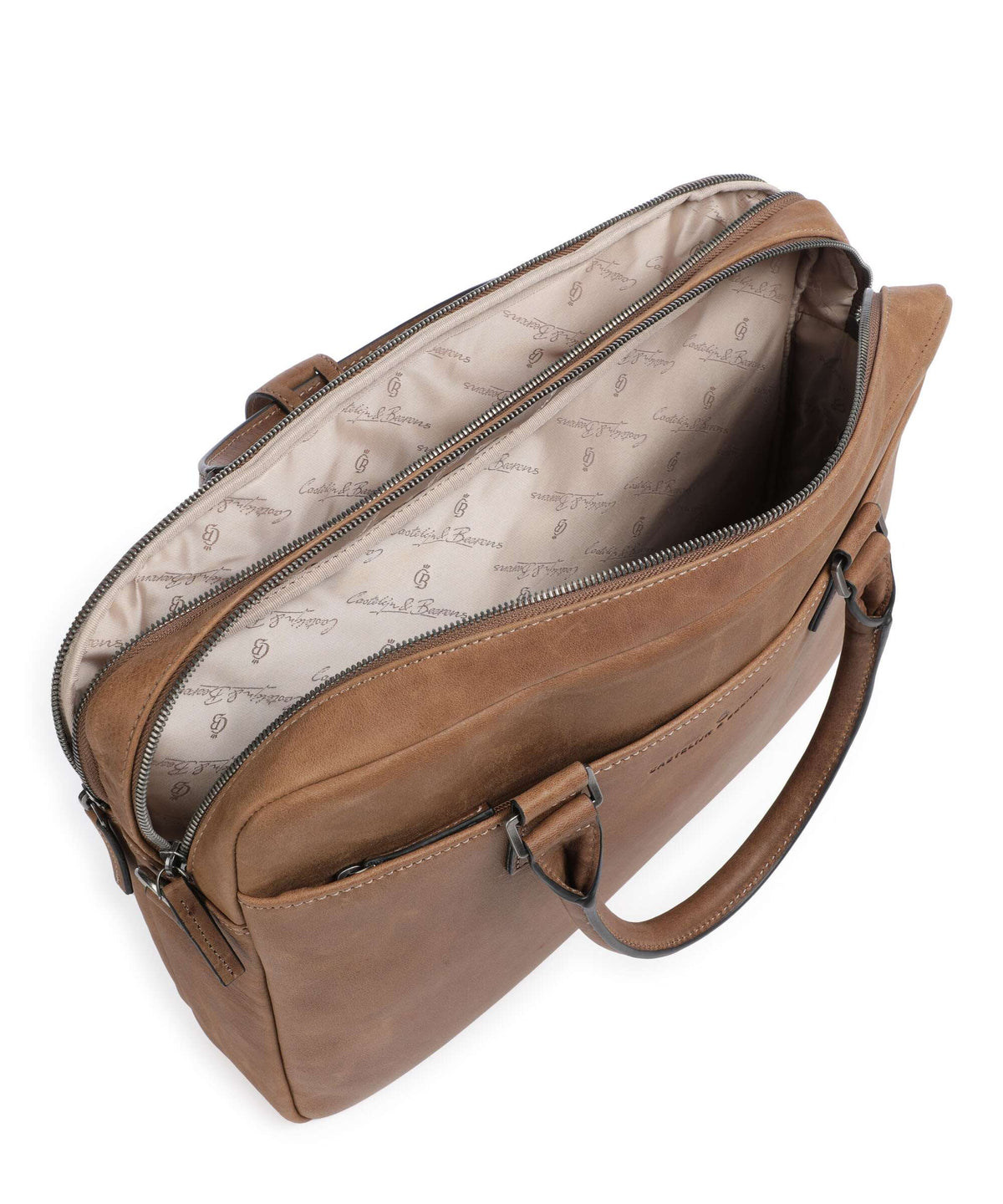 Castelijn & Beerens Carisma Briefcase cognac