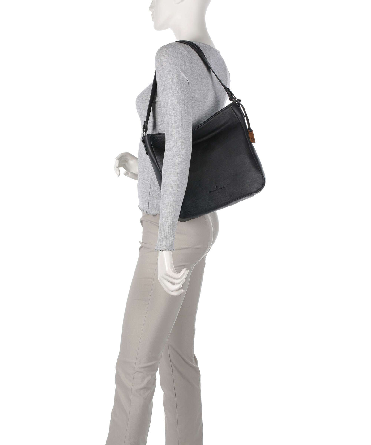 Castelijn & Beerens Carisma Hobo bag black