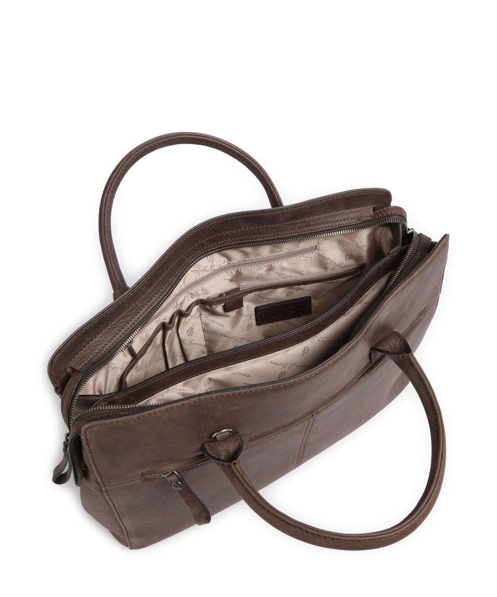 Castelijn & Beerens Carisma Laptop bag mocca
