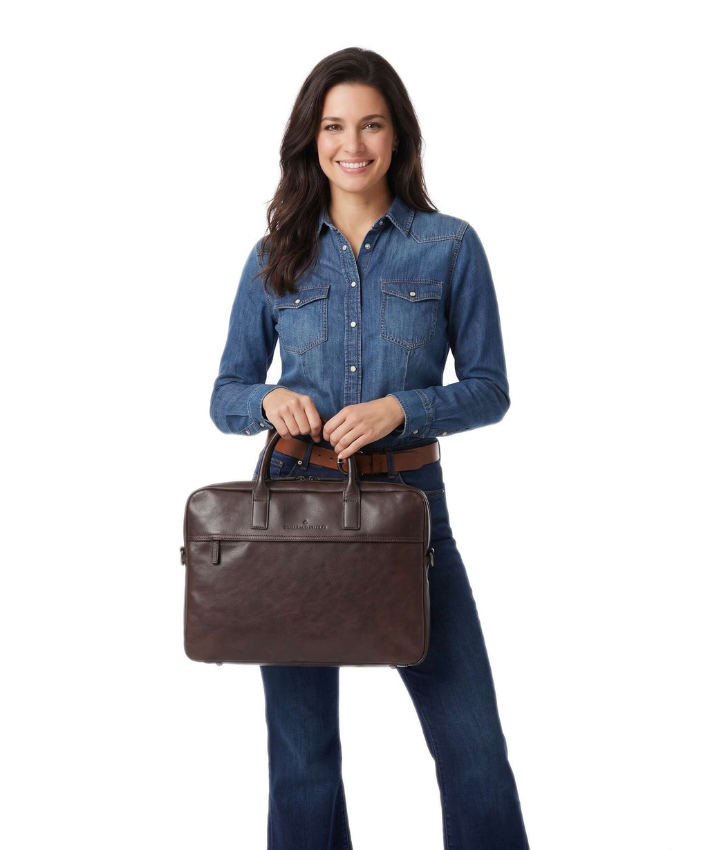 Castelijn & Beerens Special Briefcase mocca