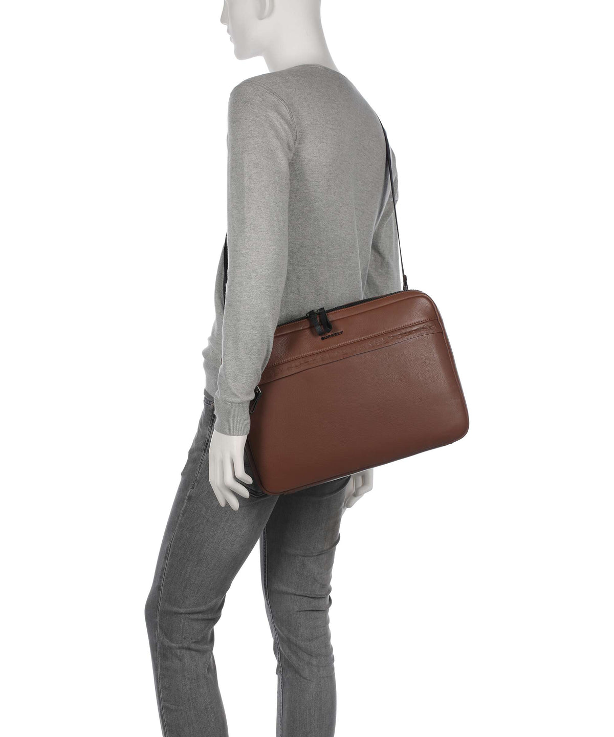 Burkely On the move Laptop case cognac
