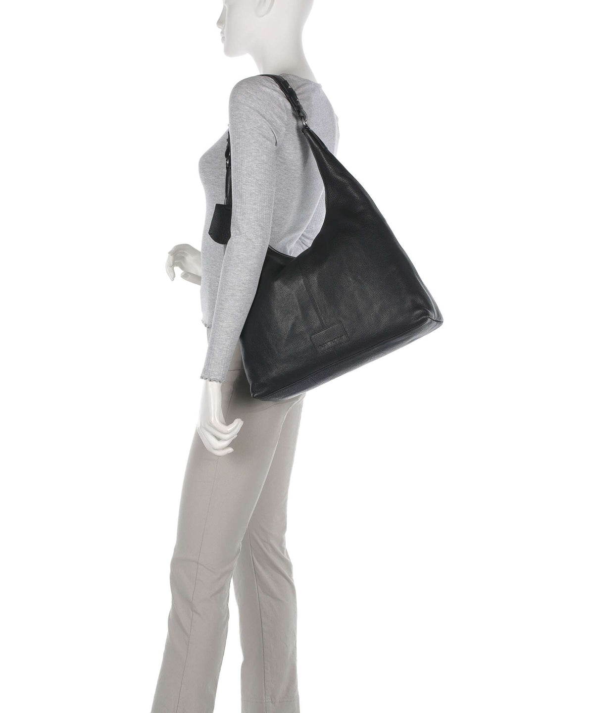 Burkely Soft Skylar Hobo bag beach black