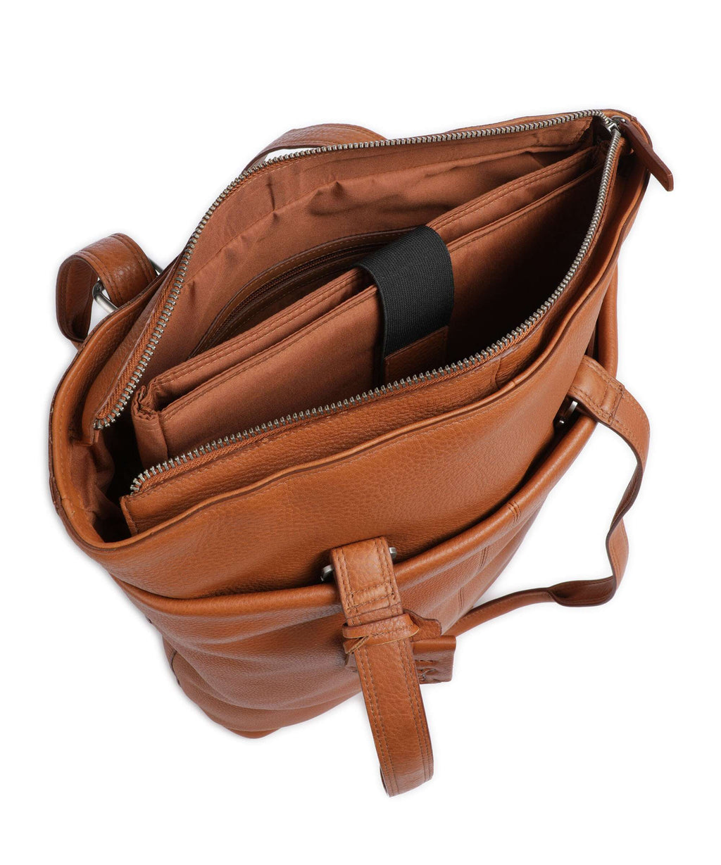 Burkely Soft Skylar Backpack bag cozy cognac