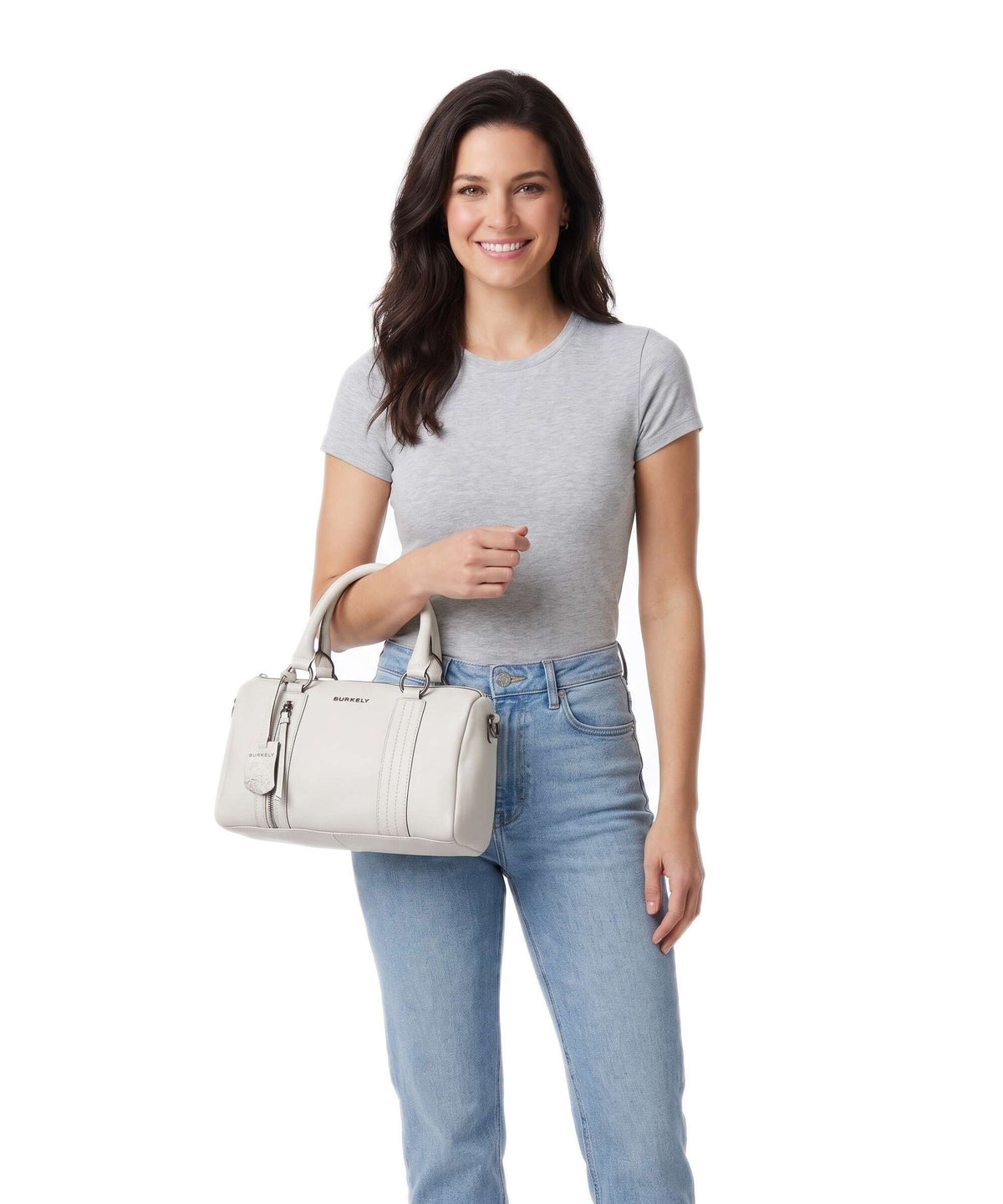 Burkely Rock Ruby Handbag off white