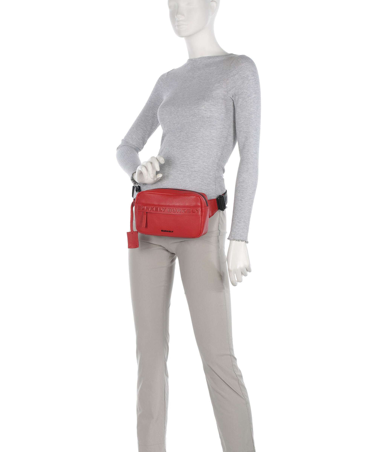 Burkely Minimal Mason Crossbody bag really red