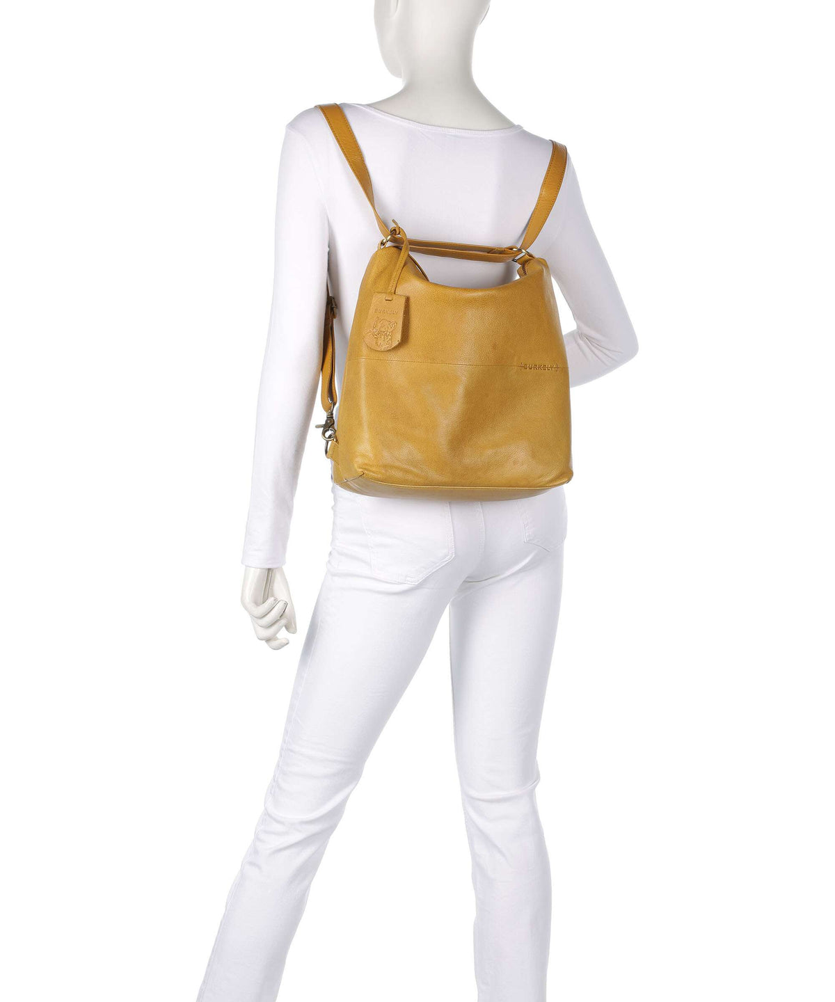 Burkely Natural Norah Backpack bag yolk yellow
