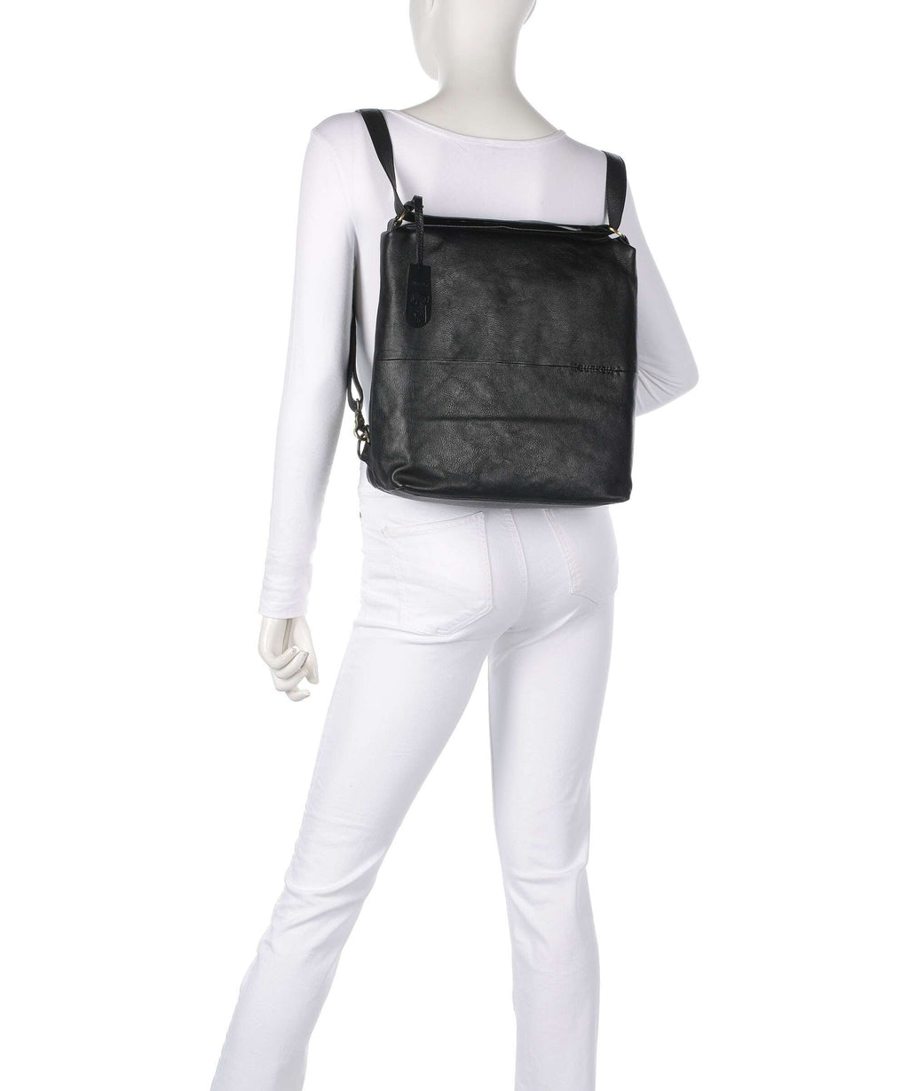 Burkely Natural Norah Backpack bag bean black