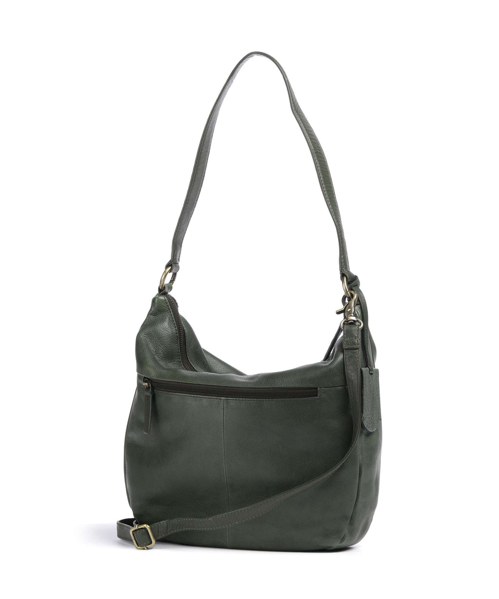 Burkely Natural Norah Hobo bag grass green