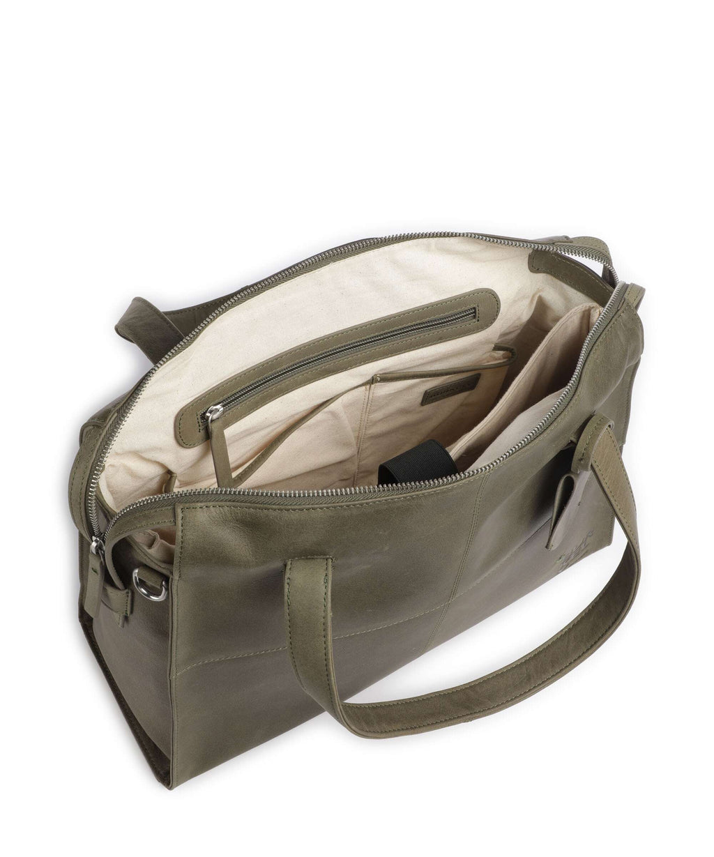 Burkely Rogue Robyn Tote bag garden green