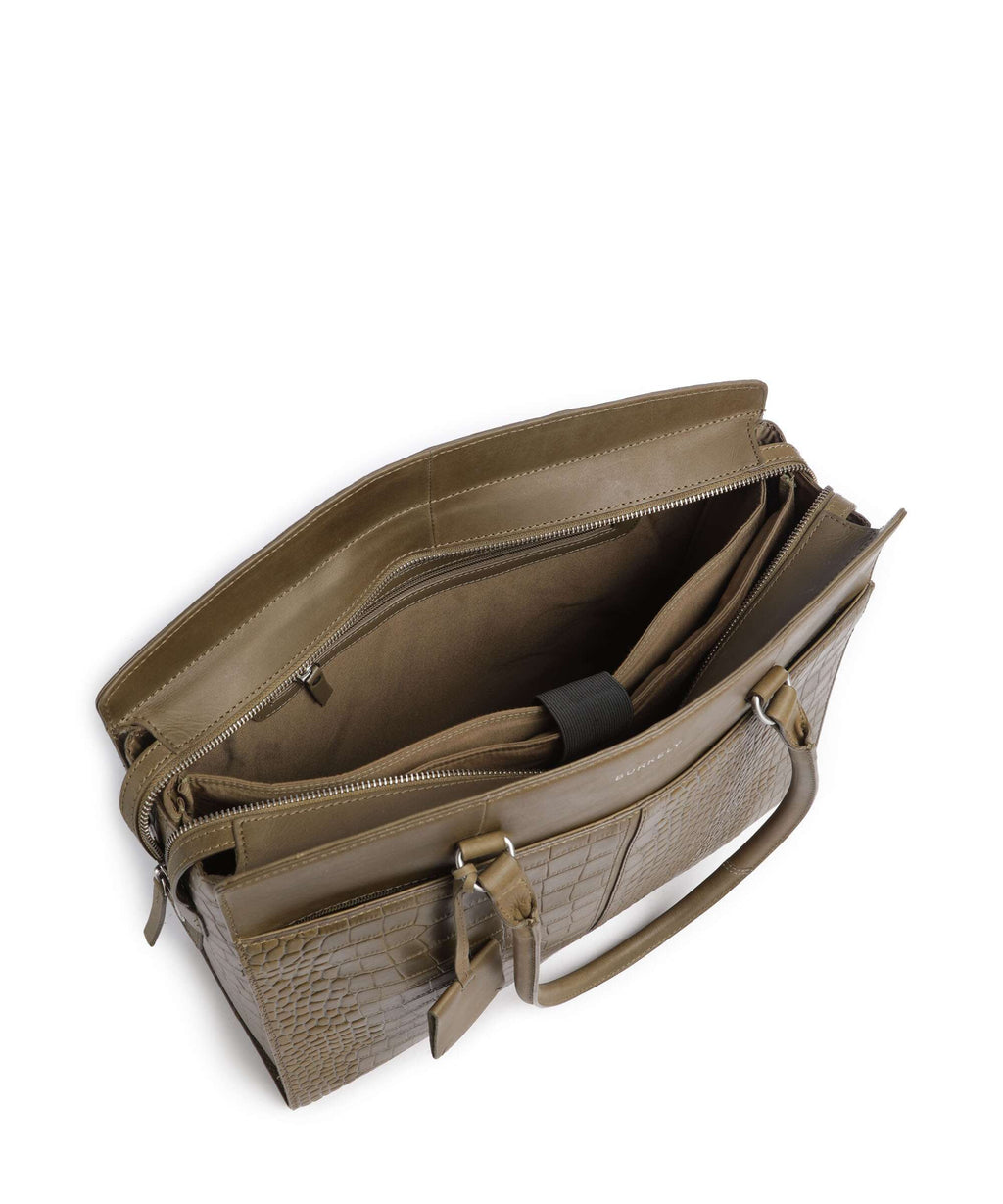 Burkely Cool Colbie Tote bag olive