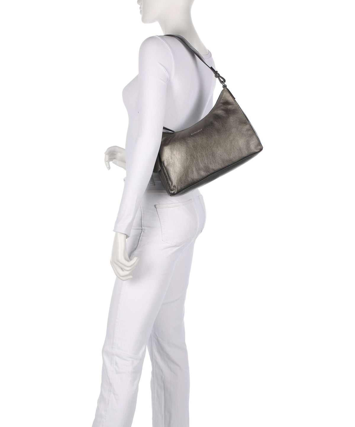 Burkely Creased Crystal Shoulder bag gunmetal