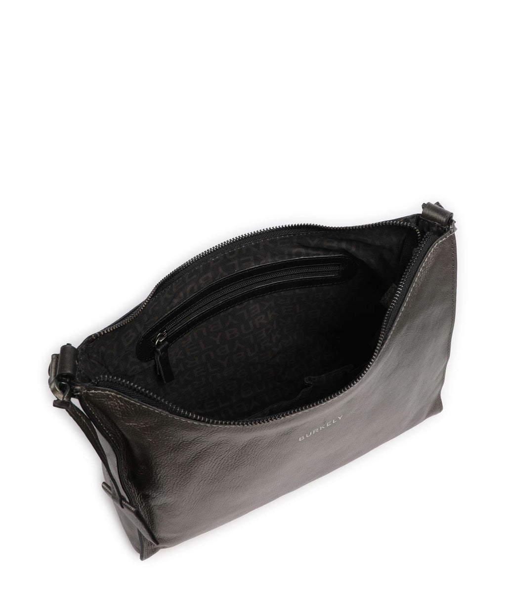 Burkely Creased Crystal Shoulder bag gunmetal