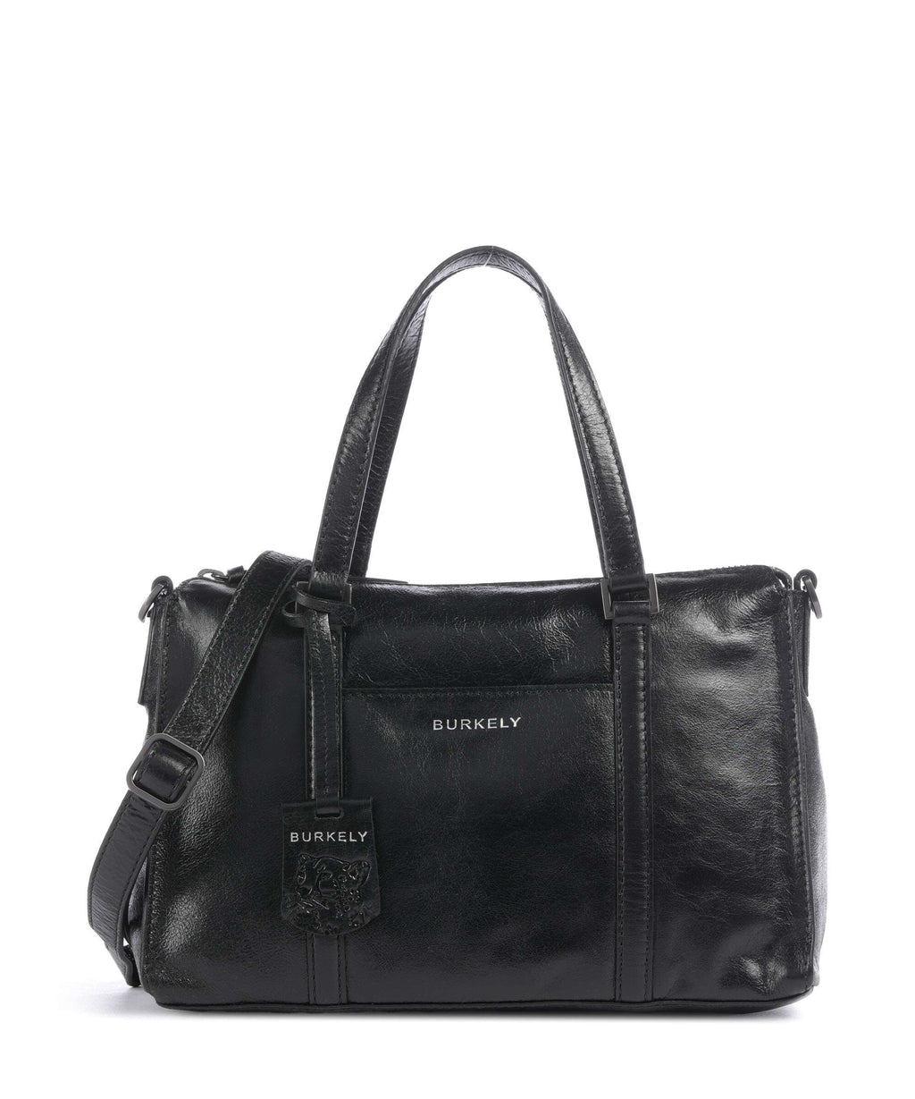 Burkely Creased Crystal Handbag black
