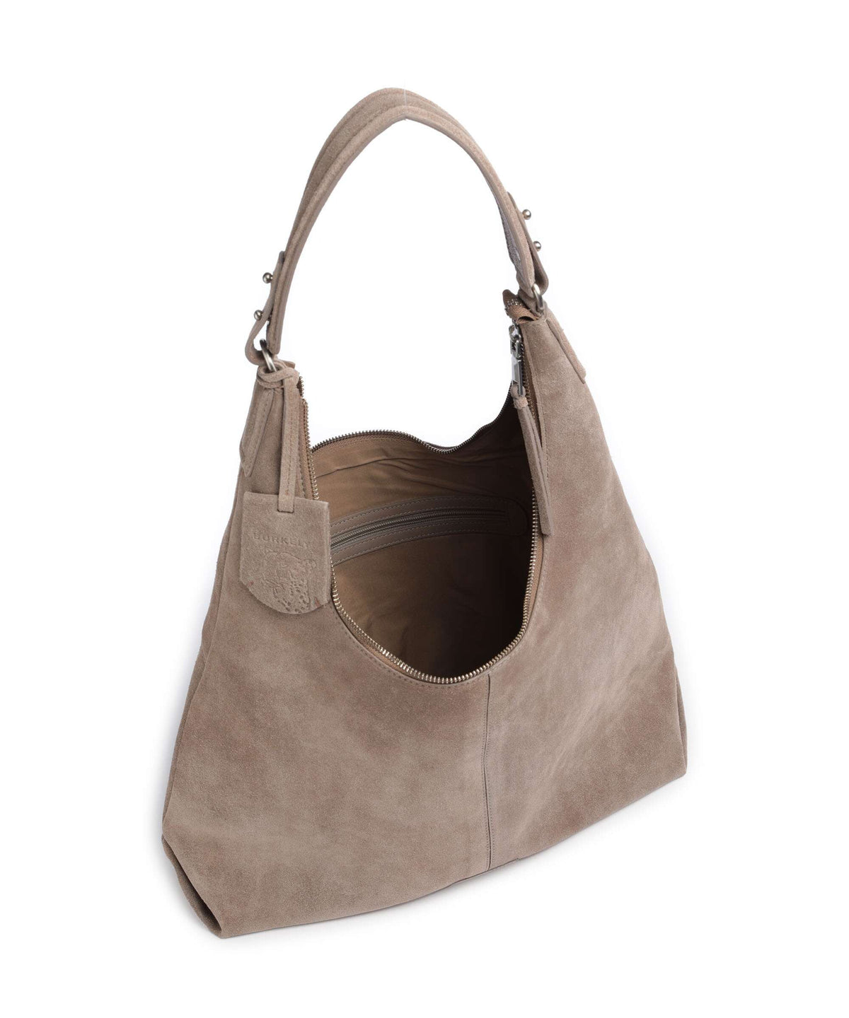 Burkely Vienna Hobo bag grey