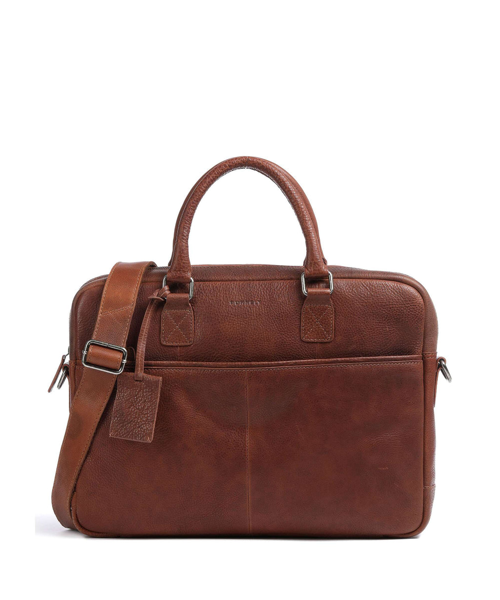 Burkely Antique Avery Briefcase tan
