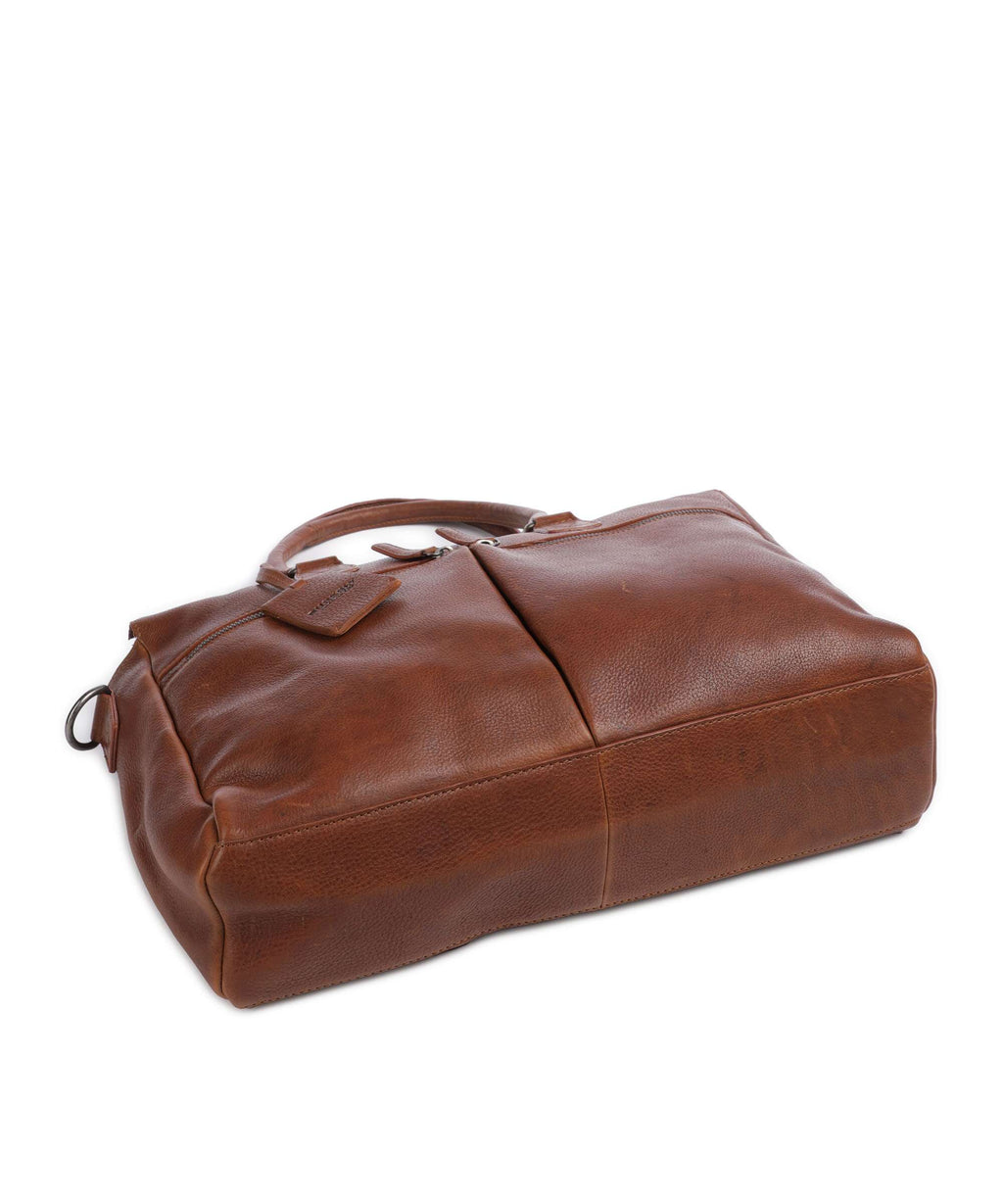 Burkely Antique Avery Briefcase cognac