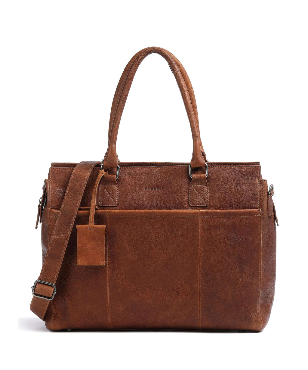 Burkely Antique Avery Briefcase tan