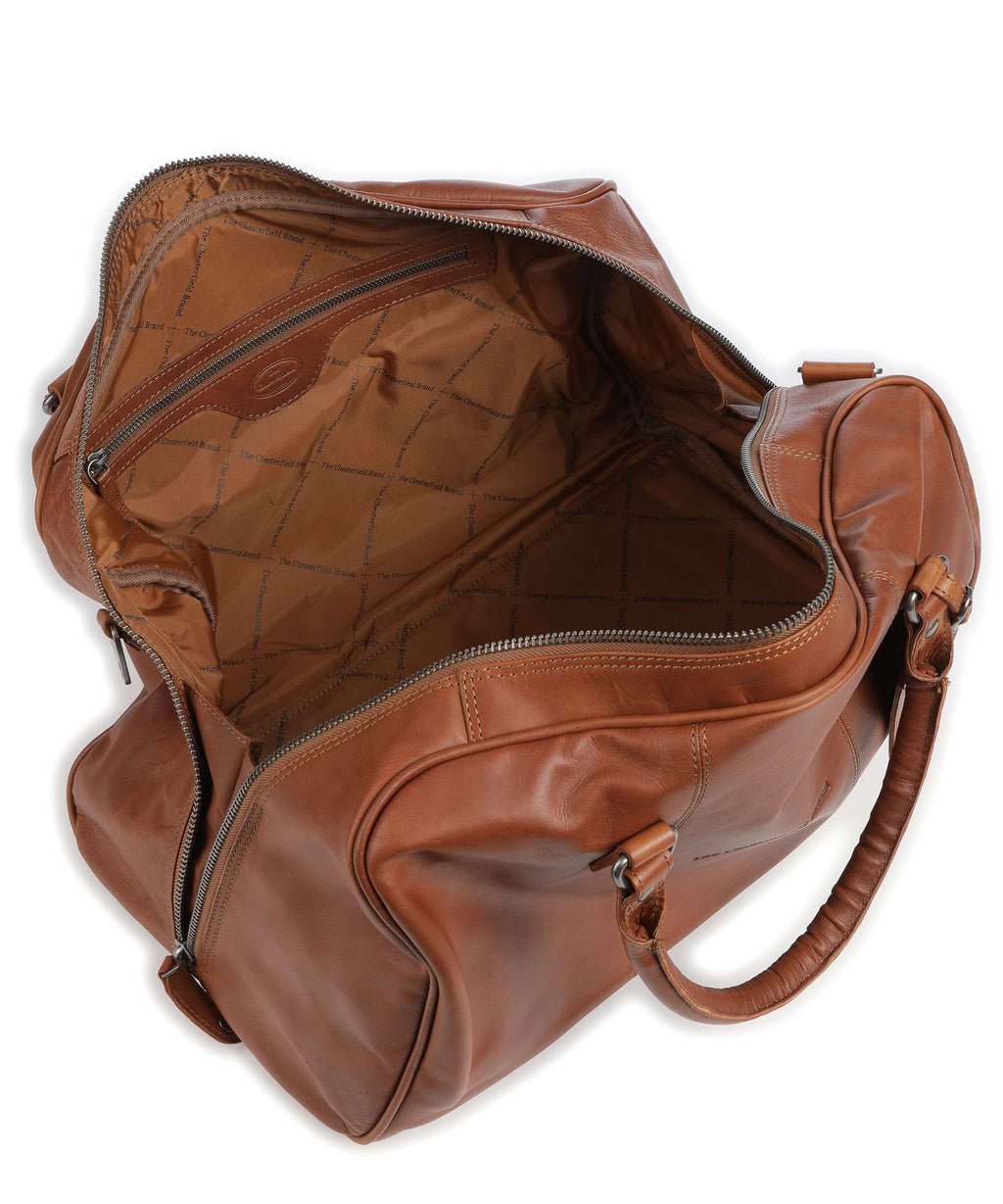 The Chesterfield Brand Liam Weekend bag cognac
