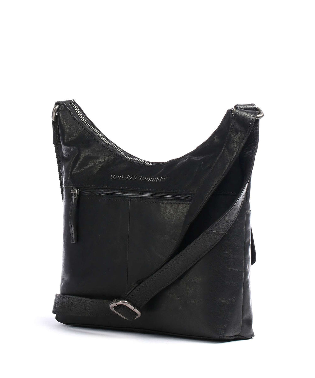 Spikes & Sparrow Bronco Hobo bag black