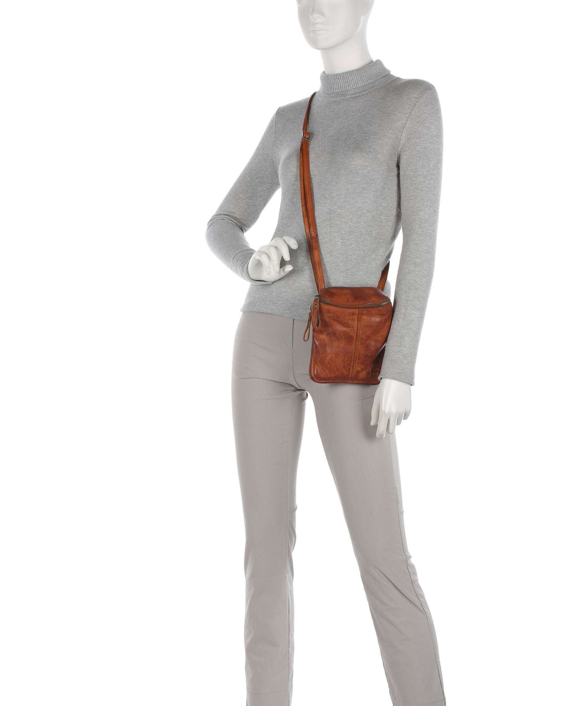 Spikes & Sparrow Apache Phone bag brandy