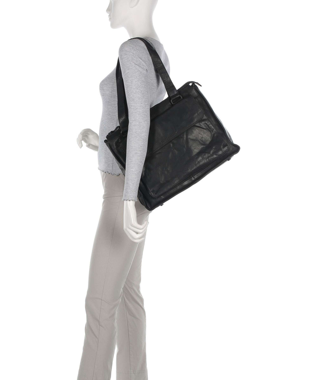Spikes & Sparrow Bronco Ceciley Laptop bag black