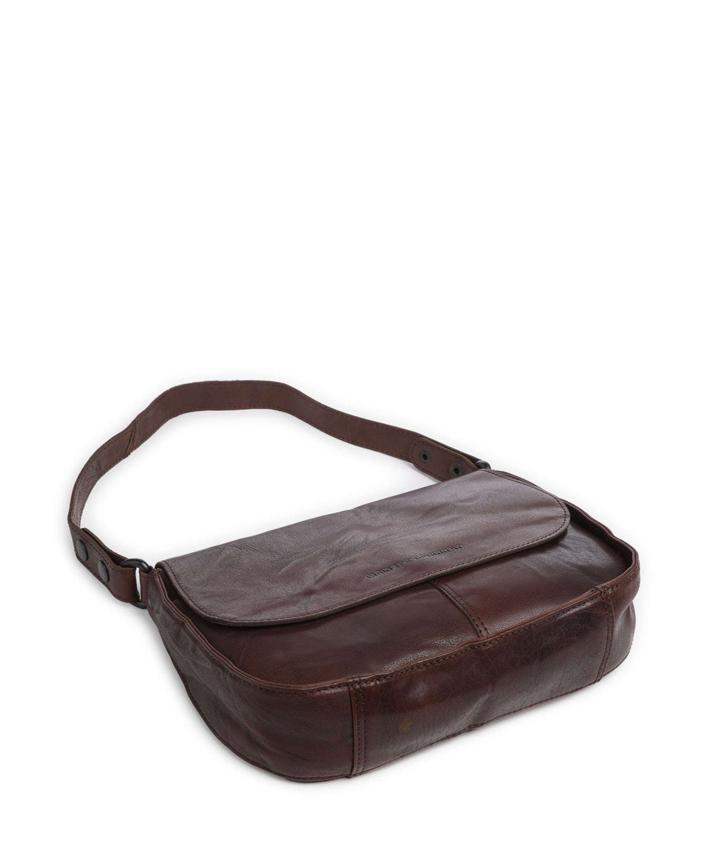 Spikes & Sparrow Bronco Yaris Shoulder bag dark brown
