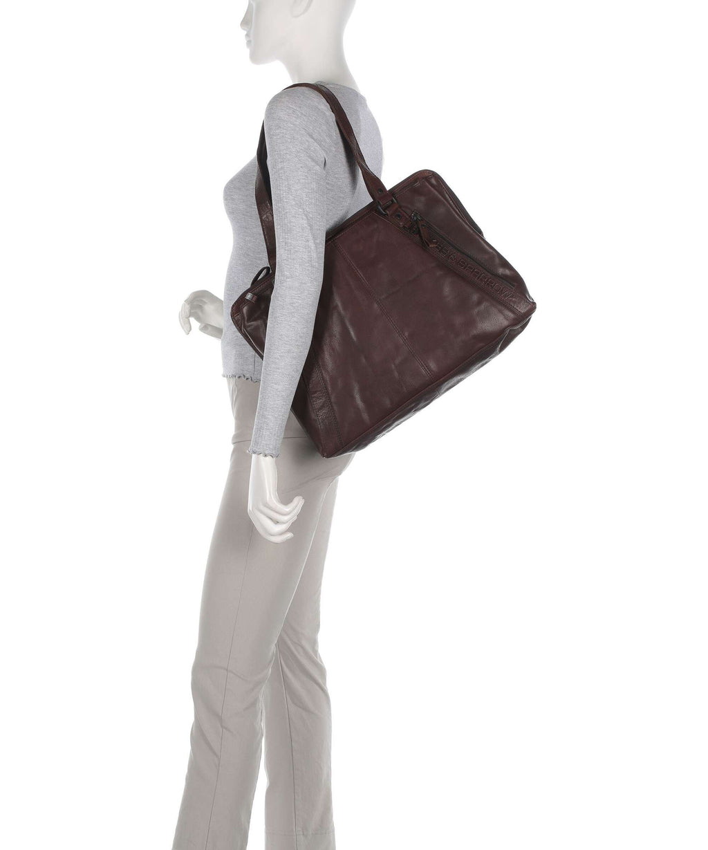 Spikes & Sparrow Bronco Lilian Laptop bag dark brown