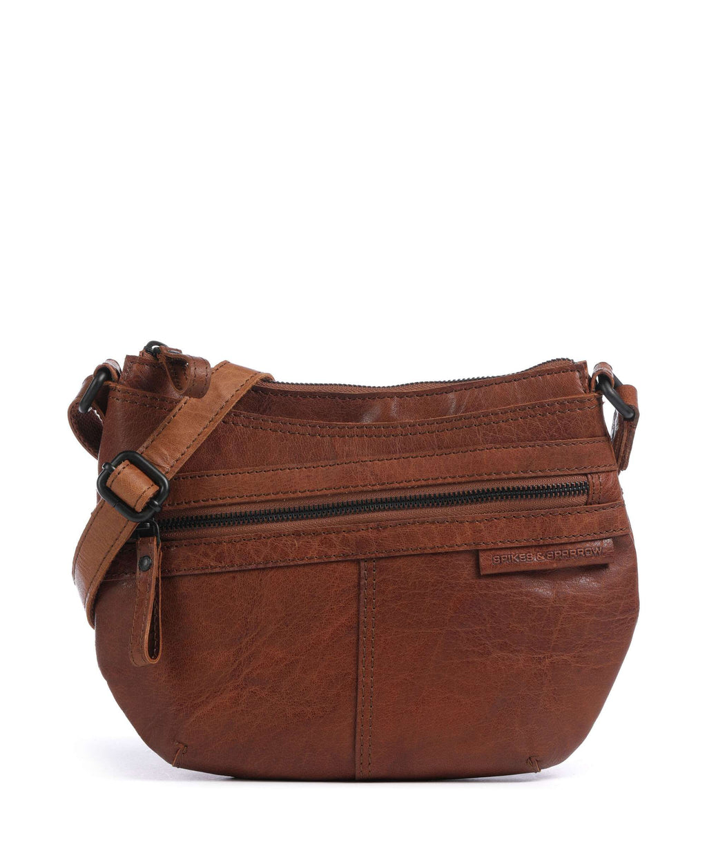 Spikes & Sparrow Bronco Camreen Crossbody bag brandy