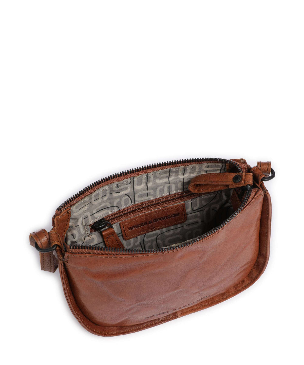 Spikes & Sparrow Bronco Emilie Crossbody bag brandy