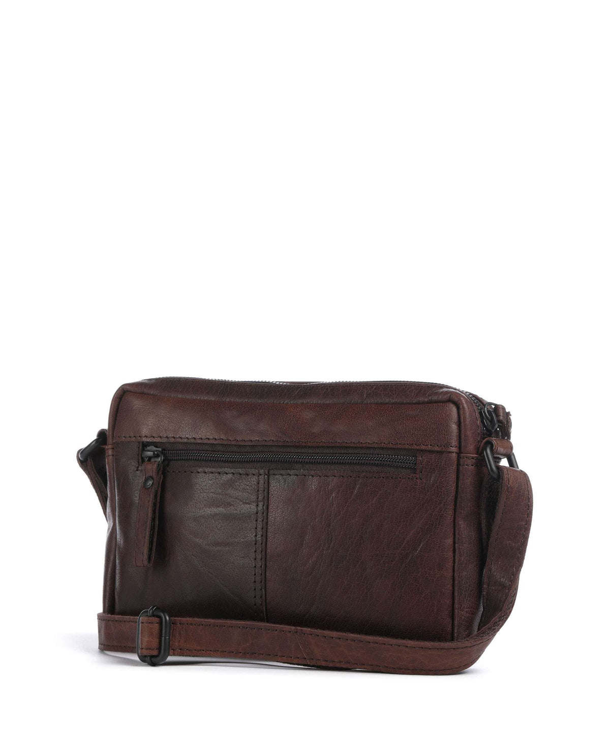 Spikes & Sparrow Bronco Eva Crossbody bag dunkelbraun