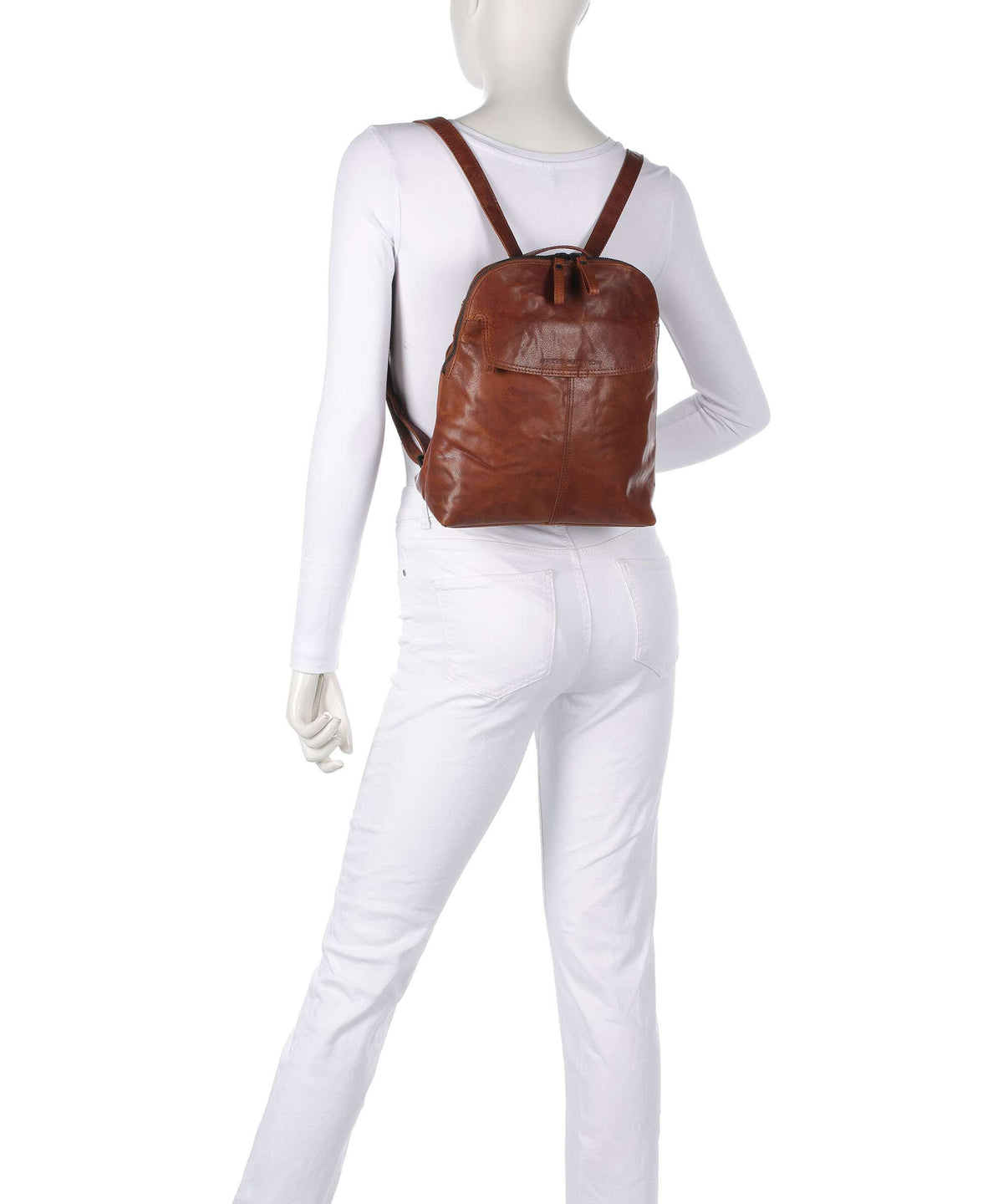 Spikes & Sparrow Bronco Jessicca Backpack brandy